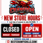 PICKUP TIME • 8AM–12PM.